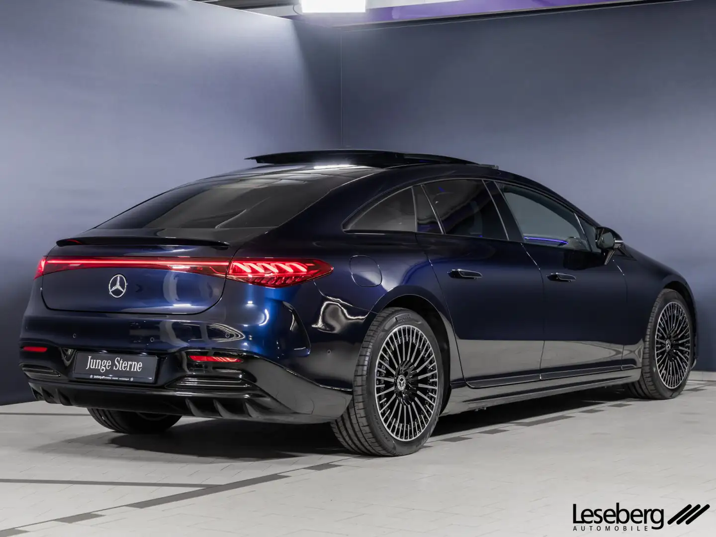 Mercedes-Benz EQS EQS 580 4M AMG DIG.LIGHT/Pano/Distro/Burmester3D Blau - 2
