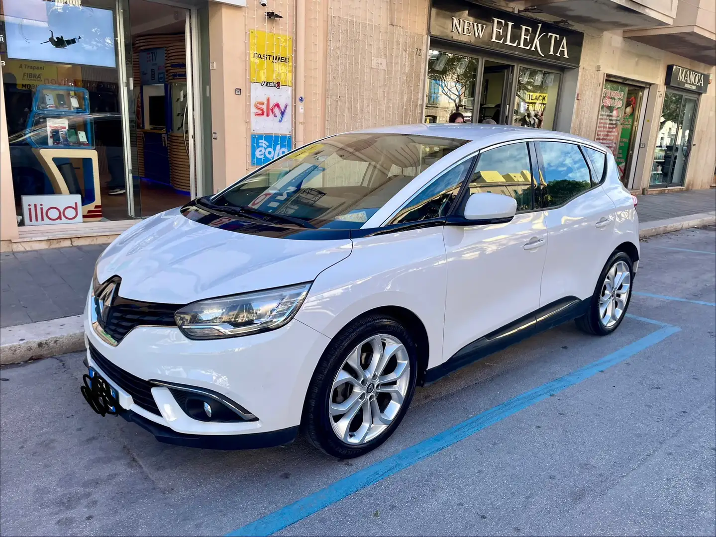 Renault Scenic Scenic 1.5 dci energy Intens 110cv Bianco - 1