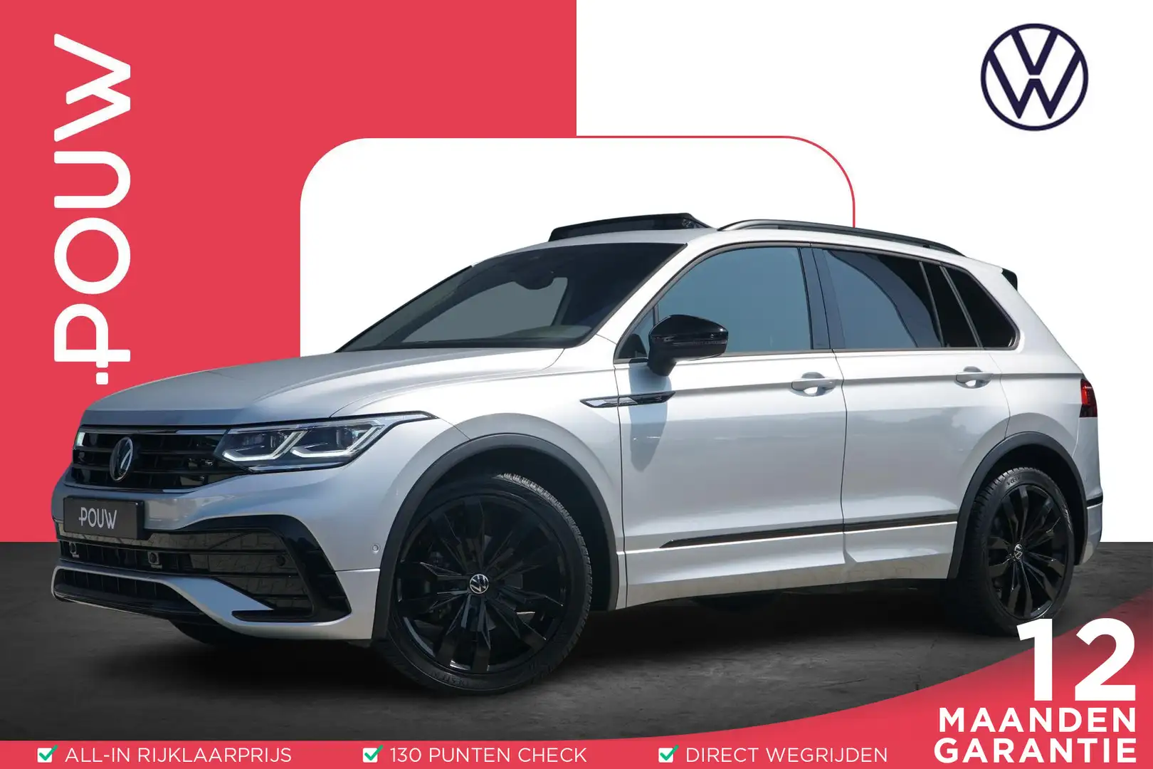 Volkswagen Tiguan 1.5 TSI 150pk DSG R-Line Business+ | Panoramadak | Grijs - 1