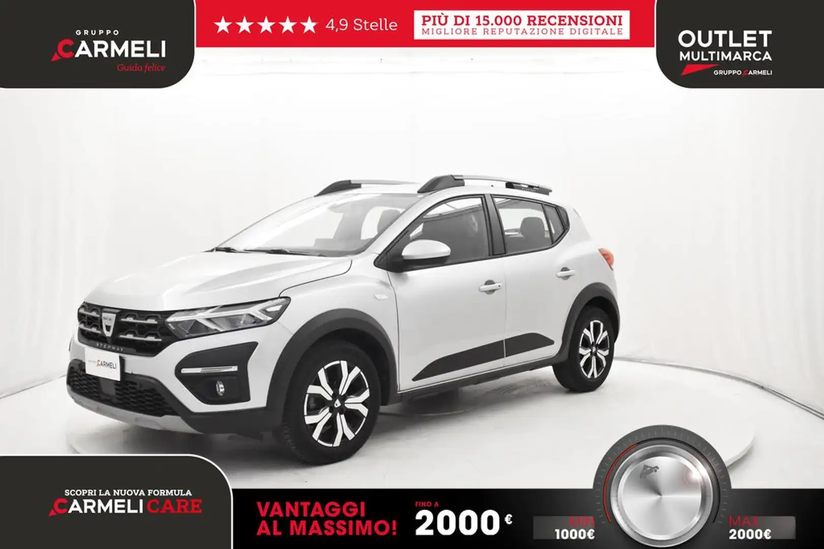 Dacia Sandero Stepway 1.0 tce Comfort Eco-g 100cv Grigio - 1