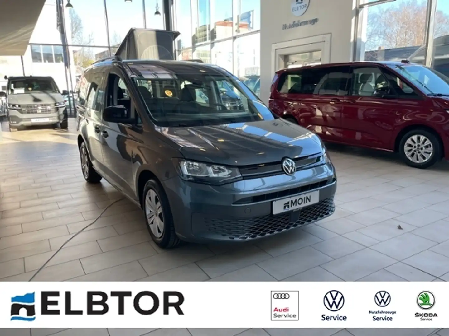 Volkswagen Caddy California DSG CAMPER KÜCHE APP Grau - 1