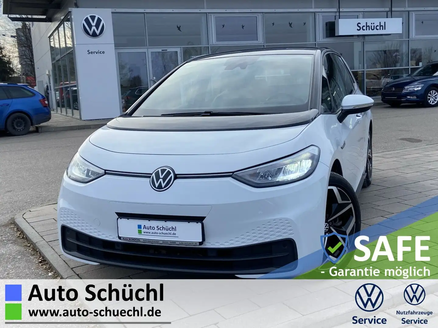 Volkswagen ID.3 PRO-S 82KWh NAVI+LED+CCS+APP-CONNECT+PDC+DA Weiß - 1
