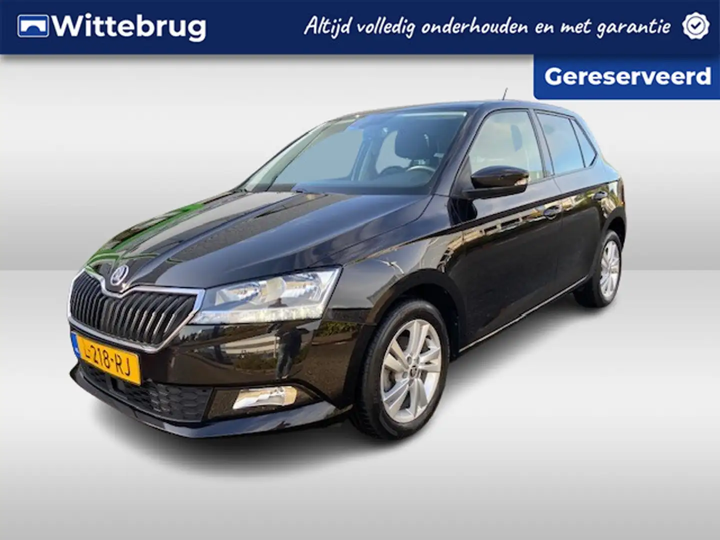 Skoda Fabia 1.0 TSI Online Edition / Carplay / Clima / PDC ach Schwarz - 1
