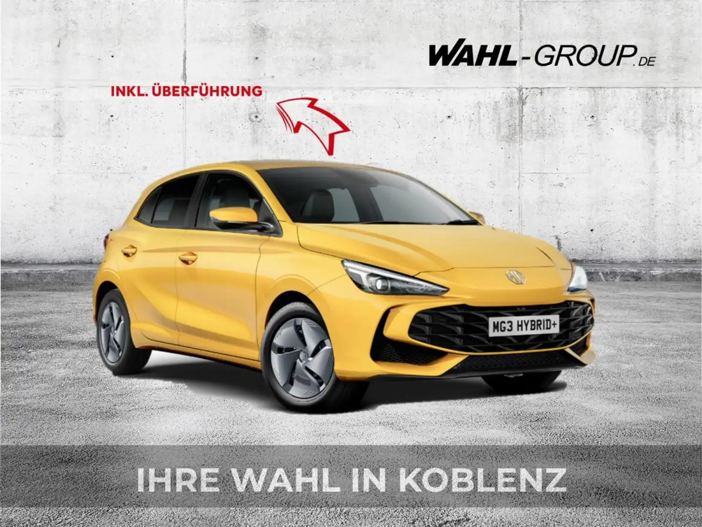 MG MG3 Hybrid + Standard🐞Frühlings-Deal 🐞INKL. Fracht-  Gelb - 1