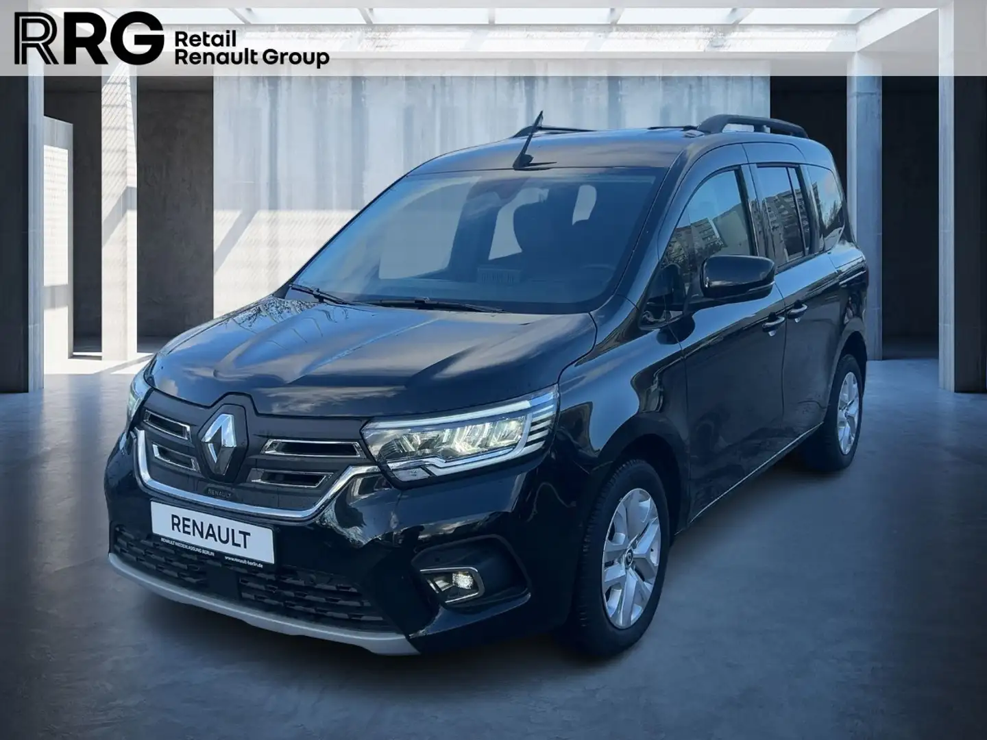 Renault Kangoo E-TECH 100% ele. Paket Techno EV45 AC22 ABS Negru - 1