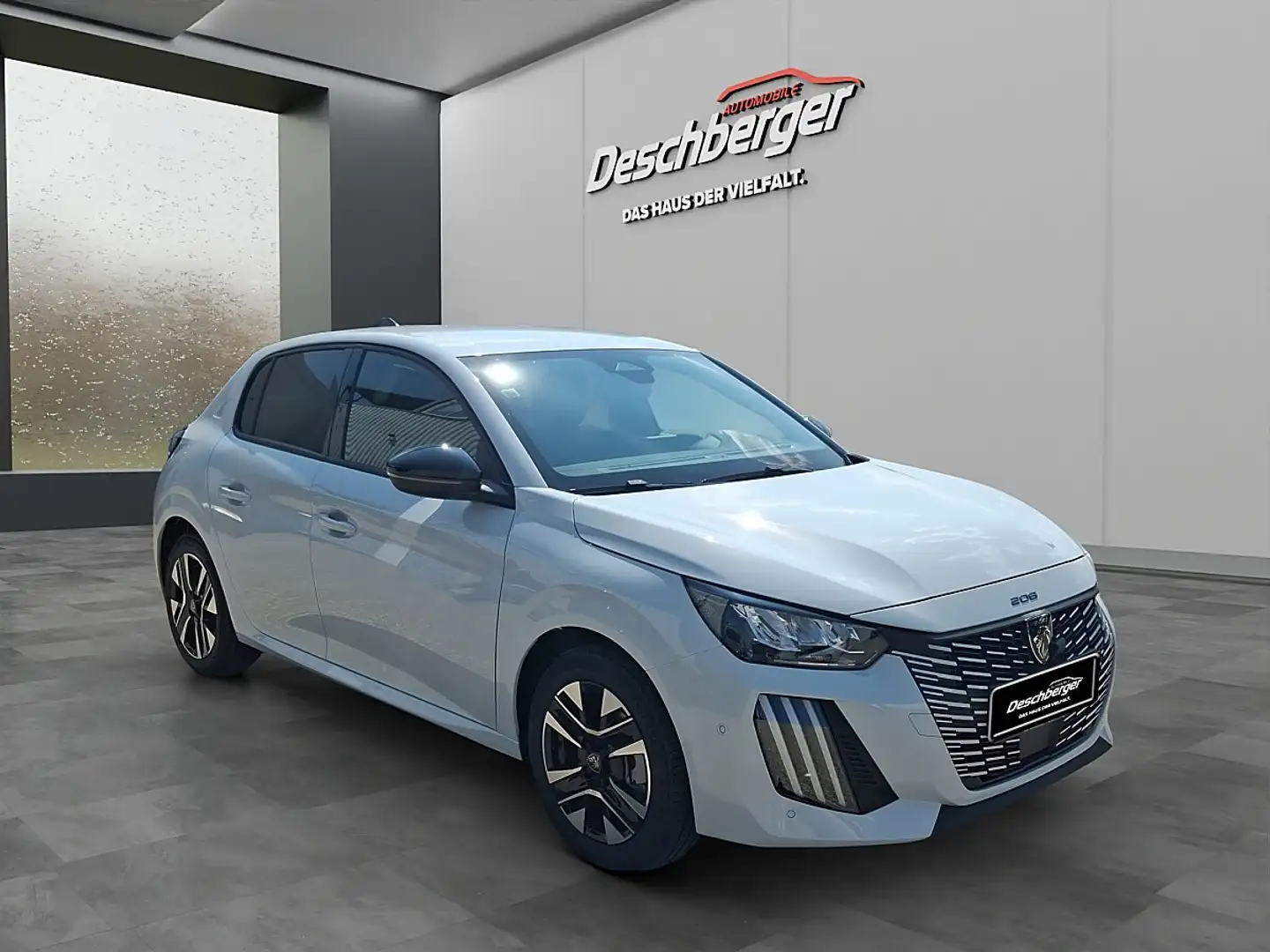Peugeot 208 Hybrid 110 e-DCS6 Allure Weiß - 2