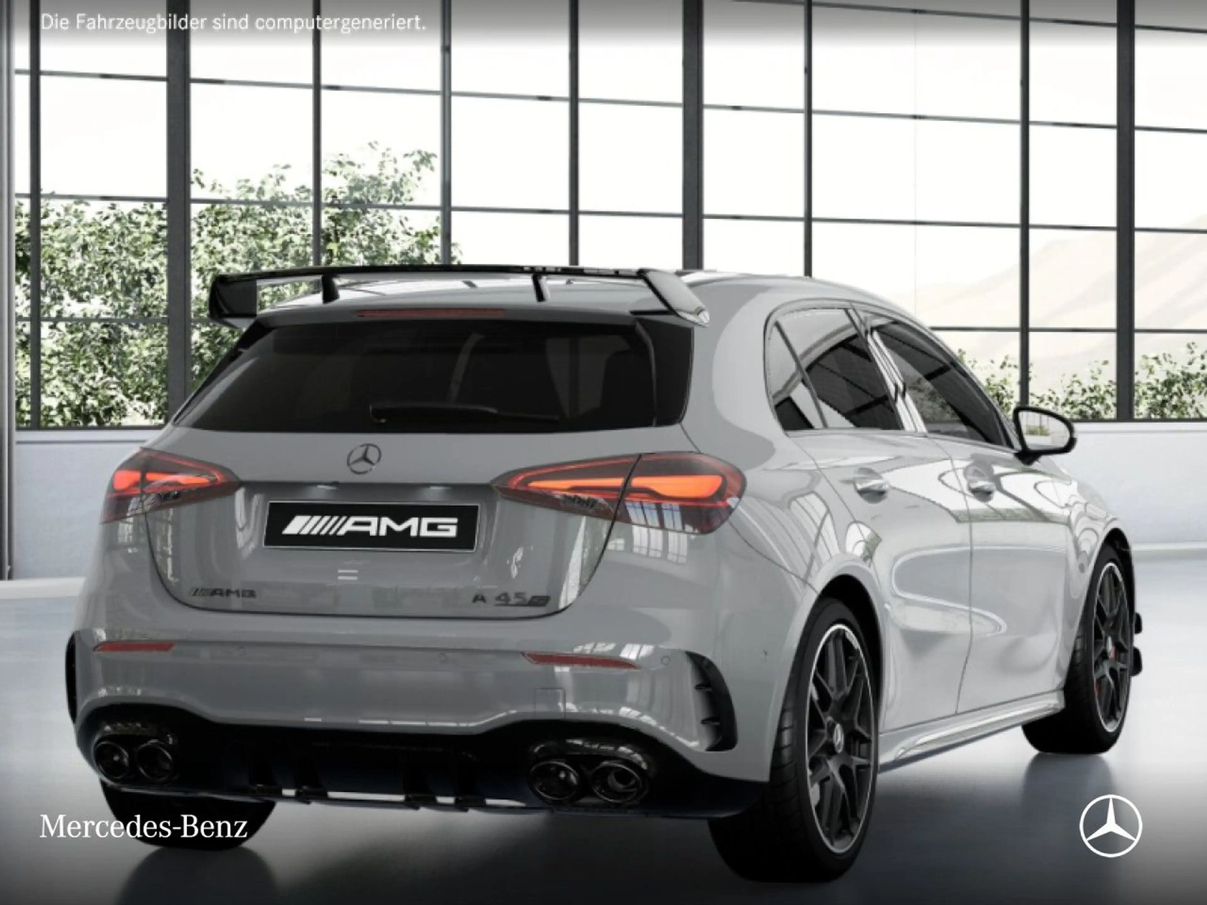 Mercedes-Benz A 45 AMG A 45 S 4M DRIVERS+PANO+360°+MULTIBEAM+BURMESTER — photo 4