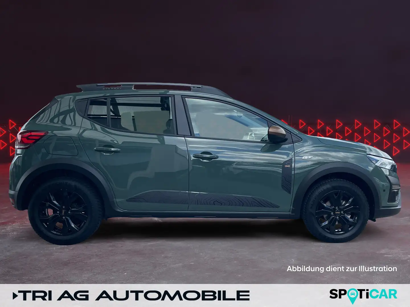 Dacia Sandero III Stepway Extreme+ TCe 100 ECO-G Allwe Verde - 2