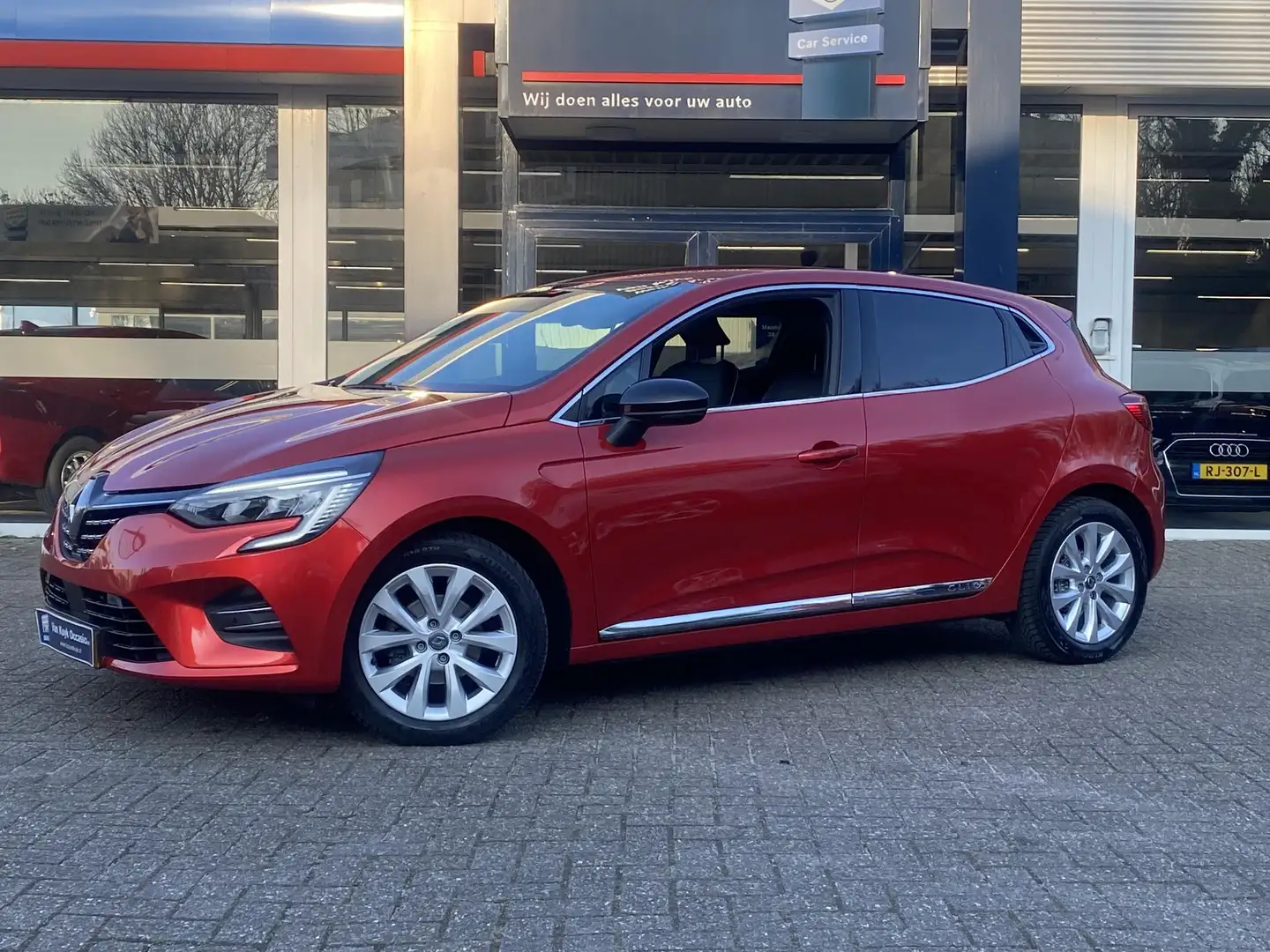 Renault Clio 1.0 TCe Intens / NL-Auto / 99.000 KM / Apple-Carpl Rood - 2