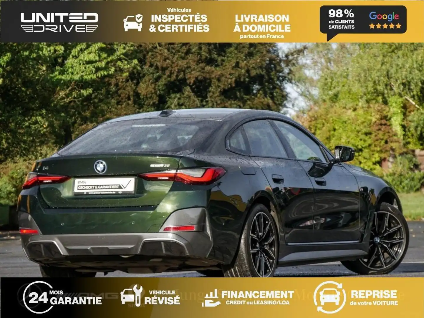 BMW i4 i4 eDrive 35 Gran Coupé M Sport - BVA  GRAN COUPE G26 i4 eDrive 35 PHASE 1 - 2