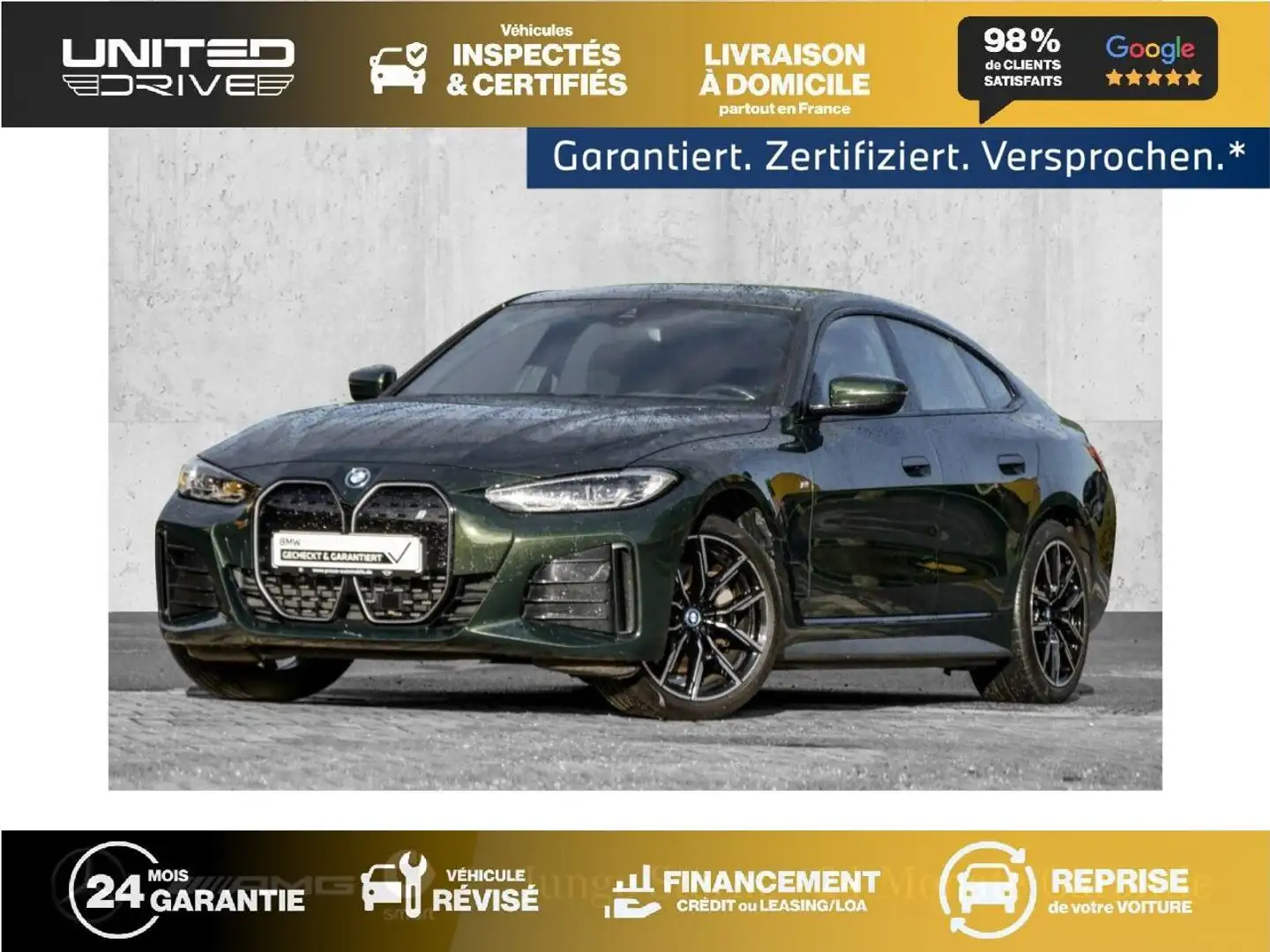 BMW i4 i4 eDrive 35 Gran Coupé M Sport - BVA  GRAN COUPE G26 i4 eDrive 35 PHASE 1 - 1