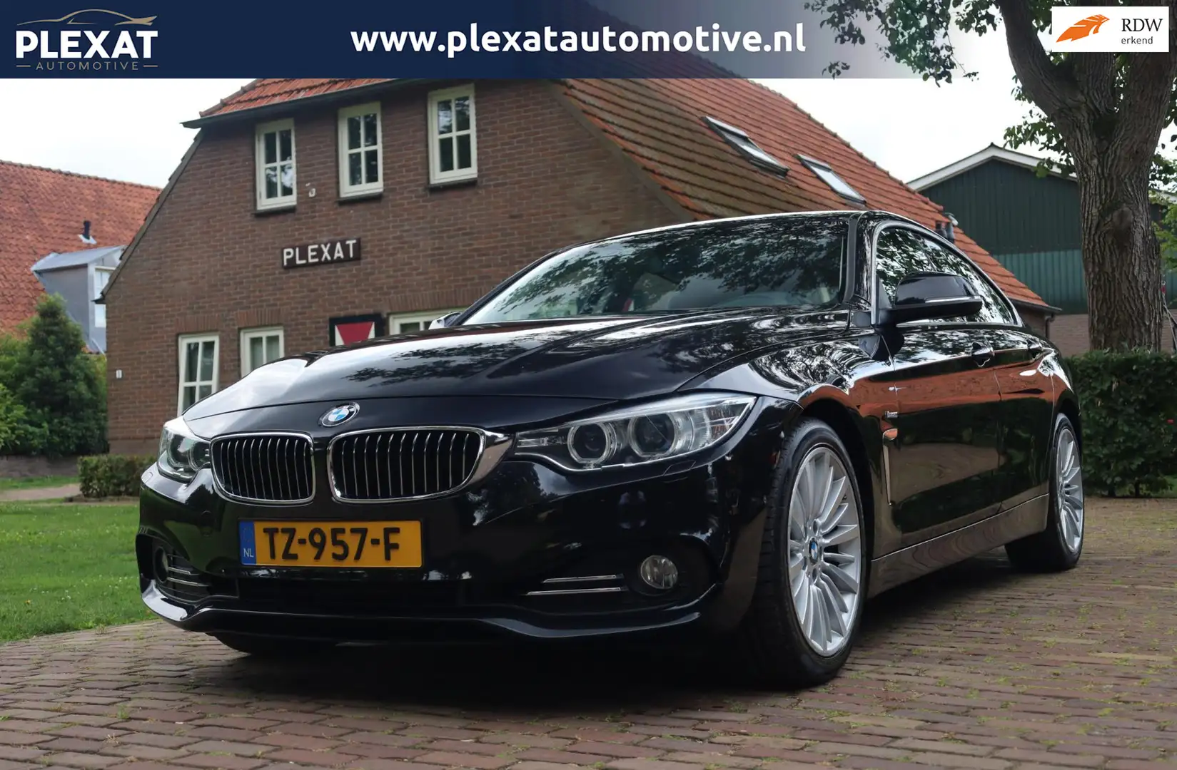 BMW 420 4-serie Gran Coupé 420i Luxury Aut. | Slechts 69.0 Zwart - 1