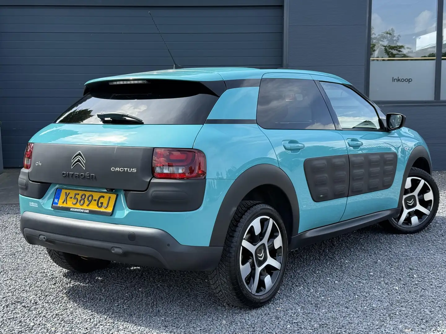 Citroen C4 Cactus 1.2 PureTech Business Navi,Pano,Camera,Clima,Cruis Blauw - 2