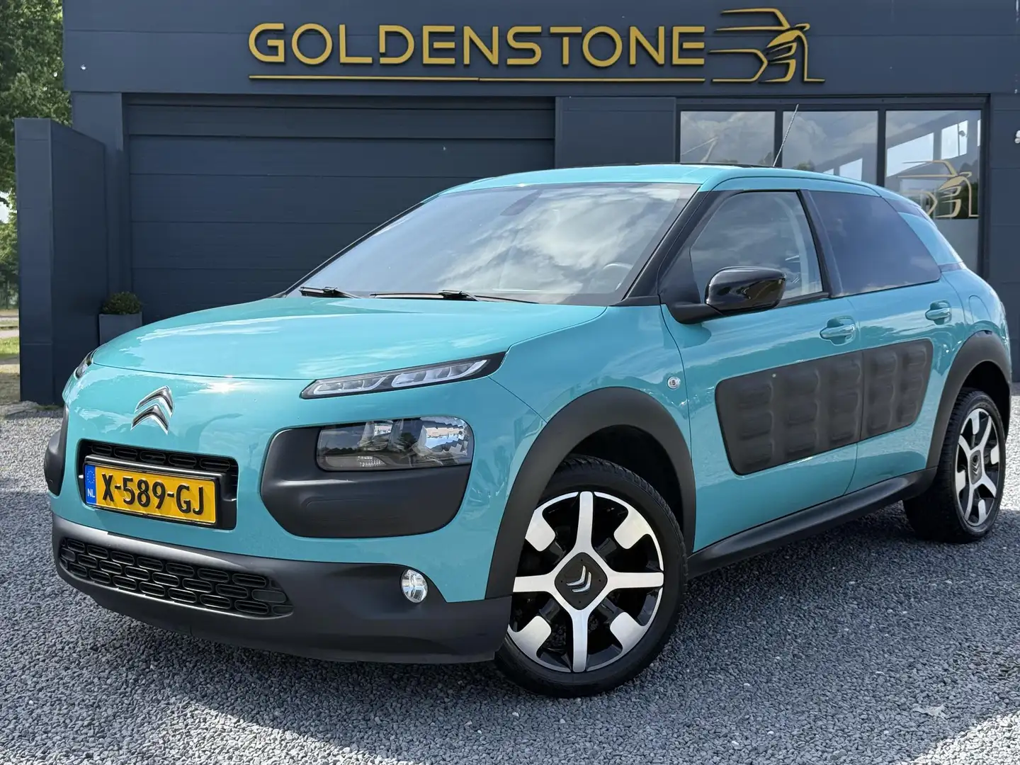 Citroen C4 Cactus 1.2 PureTech Business Navi,Pano,Camera,Clima,Cruis Blauw - 1