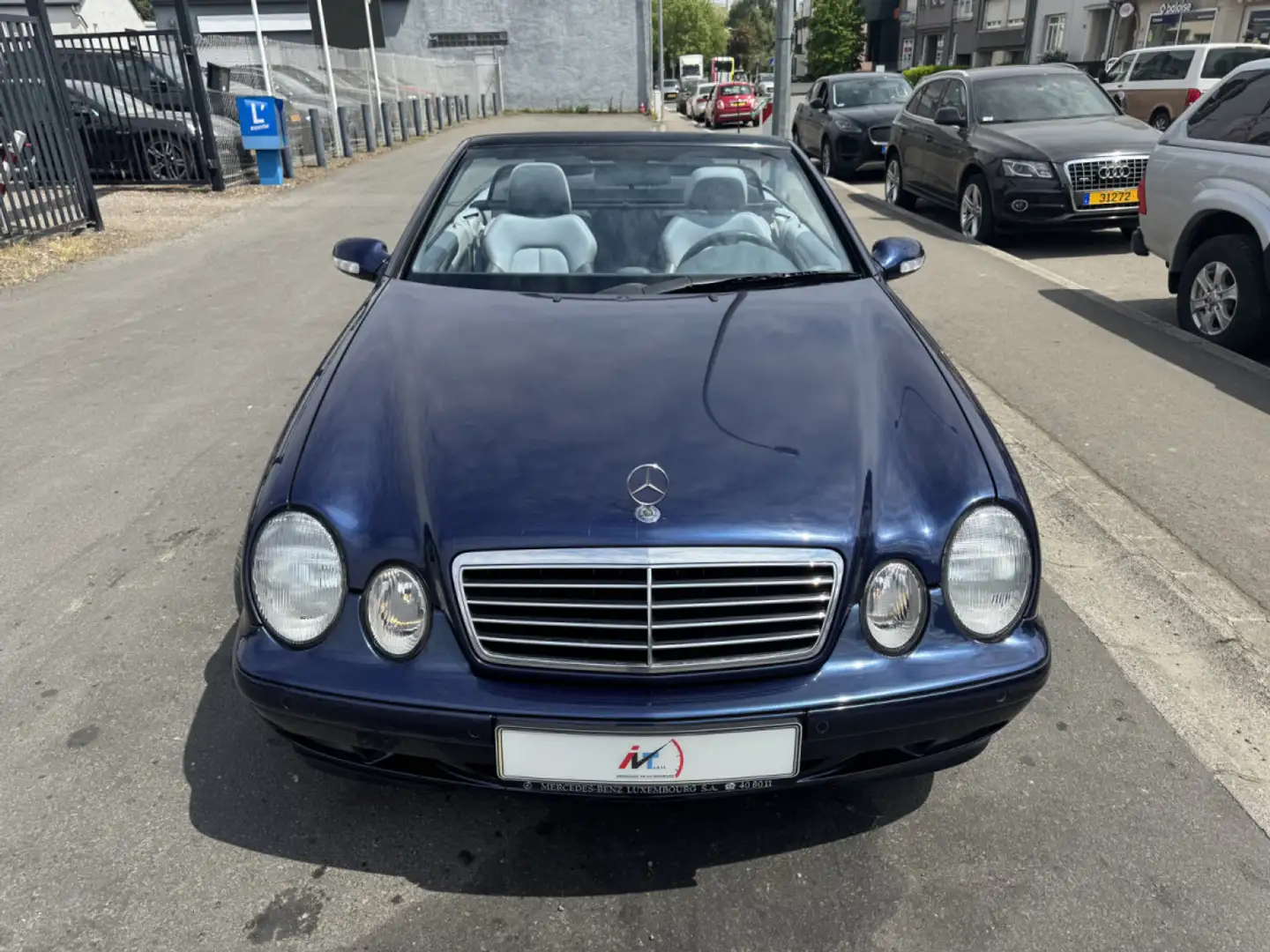 Mercedes-Benz CLK 230 Kompressor 193 Cabriolet Avantgarde 1ère Main Bleu - 2