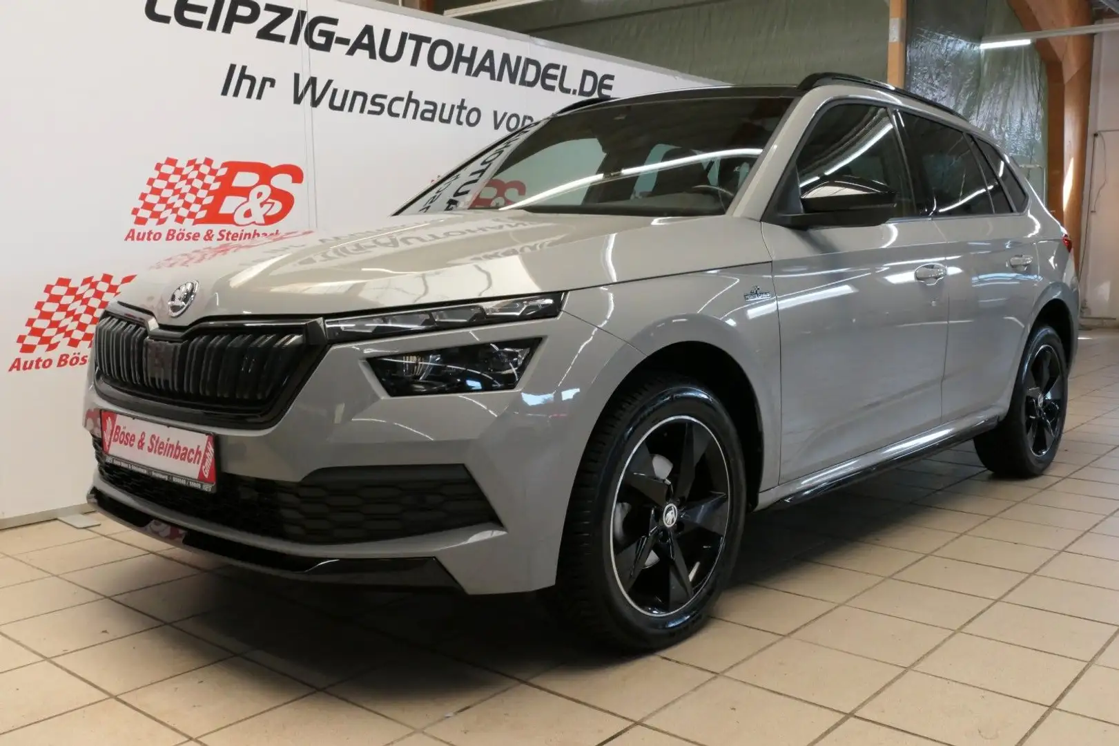 Skoda Kamiq Monte Carlo LED-PDC-Panorma Grau - 1