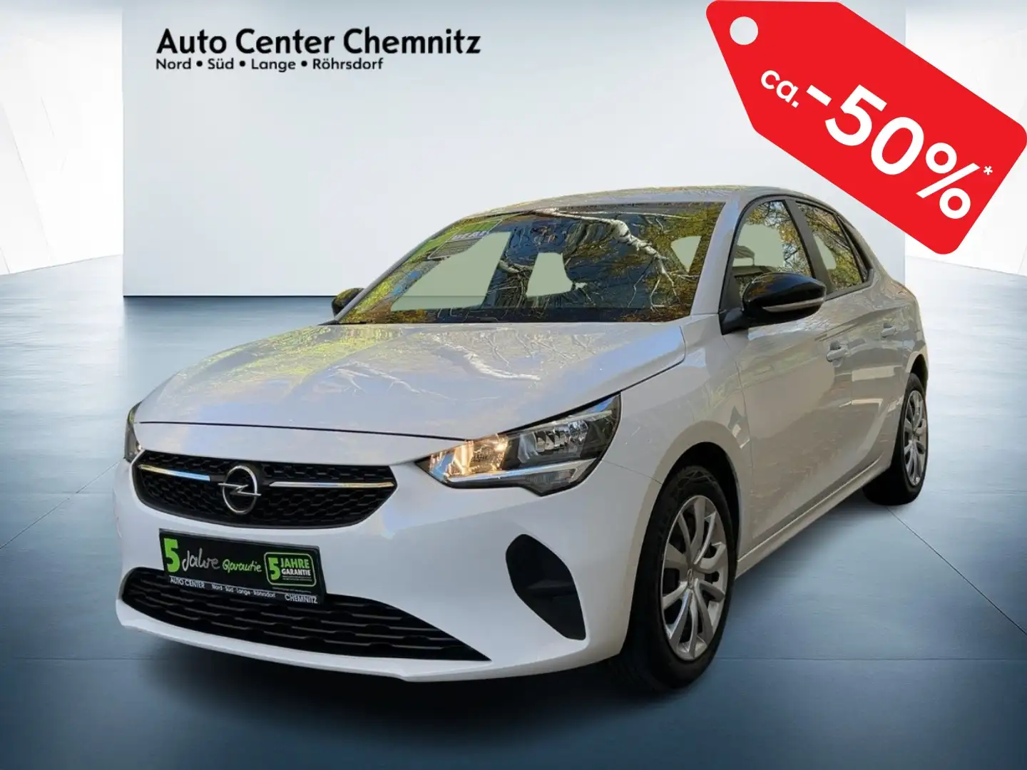 Opel Corsa F 1.5 Diesel Edition MultimediaNavi/Klima Wit - 2