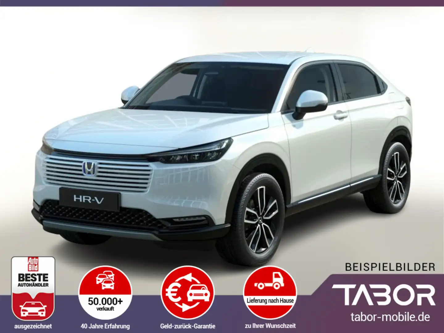 Honda HR-V e:HEV 131 Advance LED eHK ACC SHZ UVP-21%* Bianco - 1
