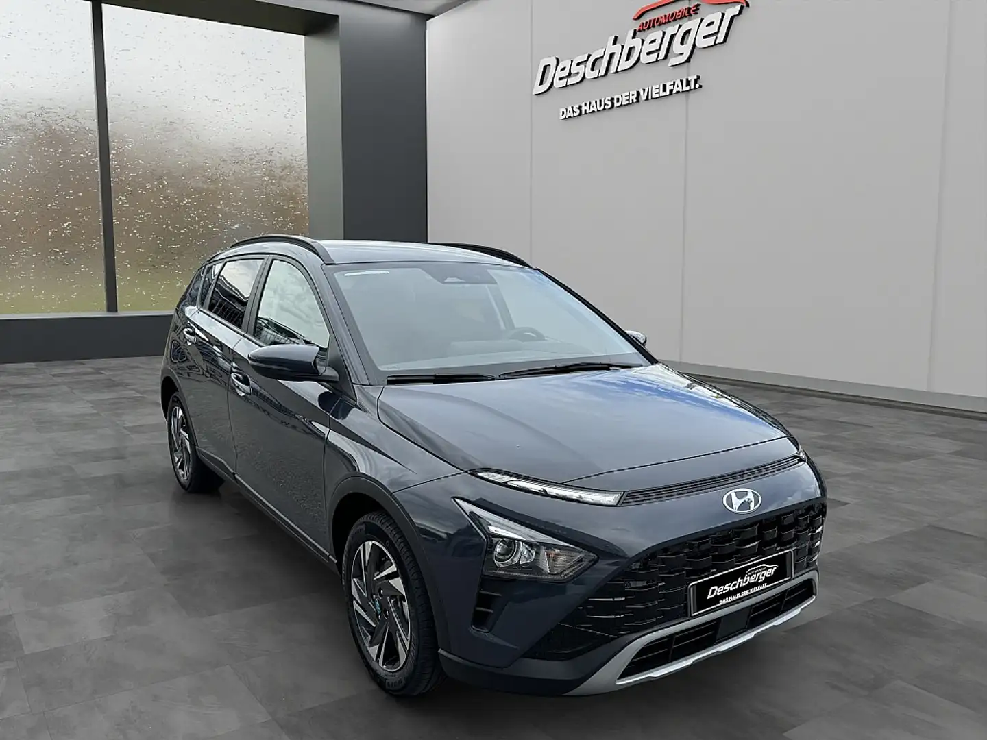 Hyundai BAYON 1,0 T-GDI i-Line Plus DCT Aut. Grau - 1