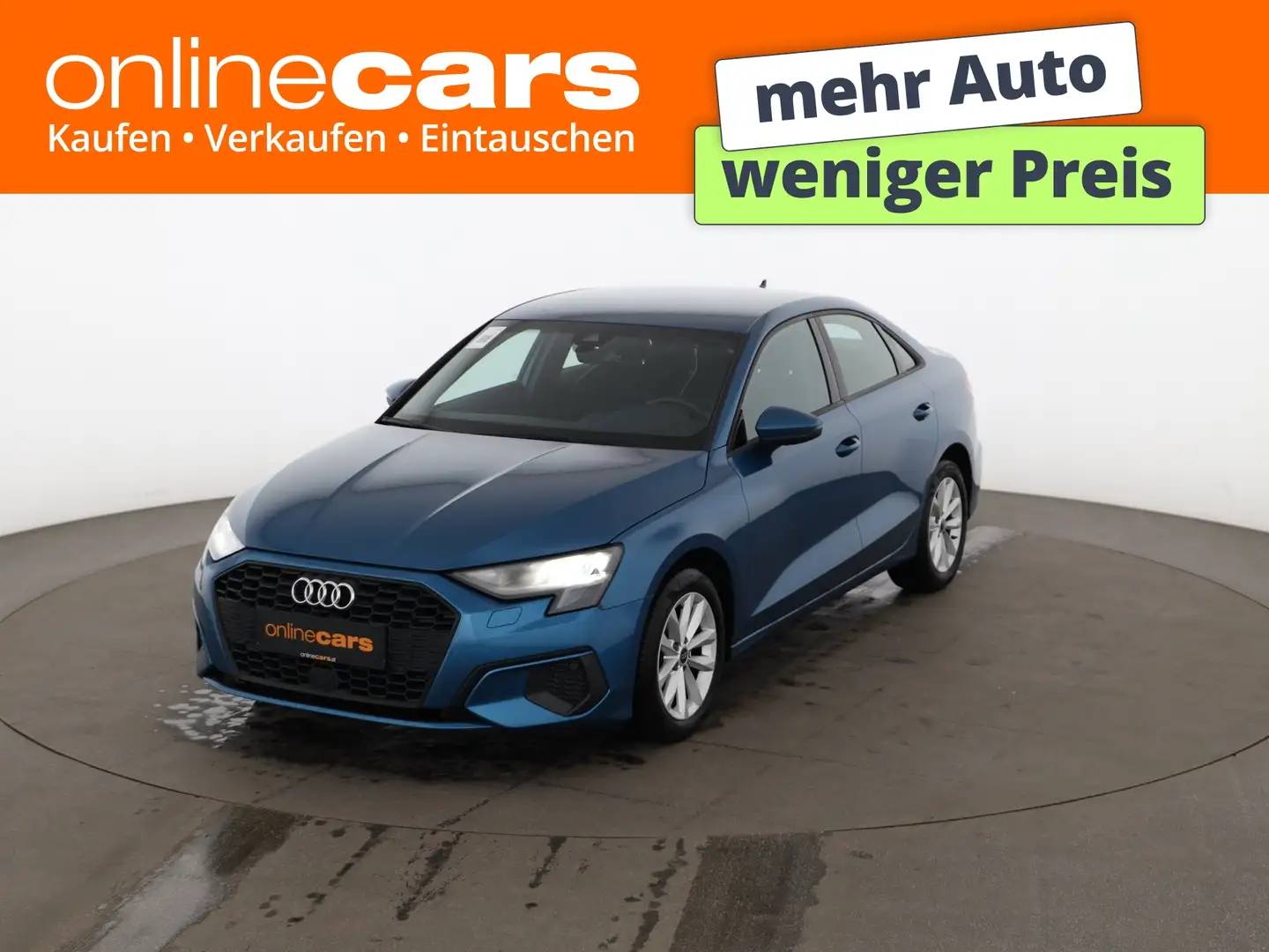 Audi A3 Limousine 35 TFSI LED NAVI ASSIST SITZHZG PDC Blau - 1