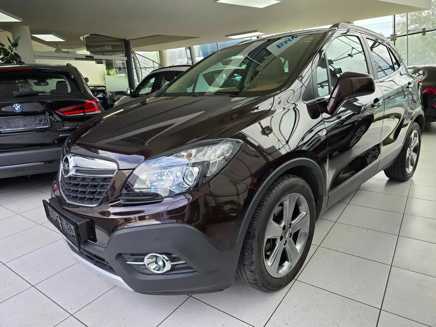Opel Mokka COS A14NET 6G Vollleder/Sportsitze/8-fach bereift Braun - 1