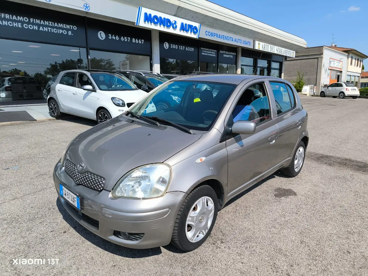 Toyota Yaris I 2003 5p 1.0 Expo c/clima Argento - 1