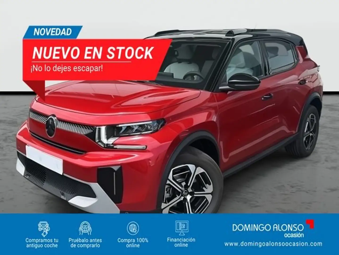 Citroen C3 Nuevo Citroën Aircross Hybrid 145 e-DCS6 MAX Rojo - 1
