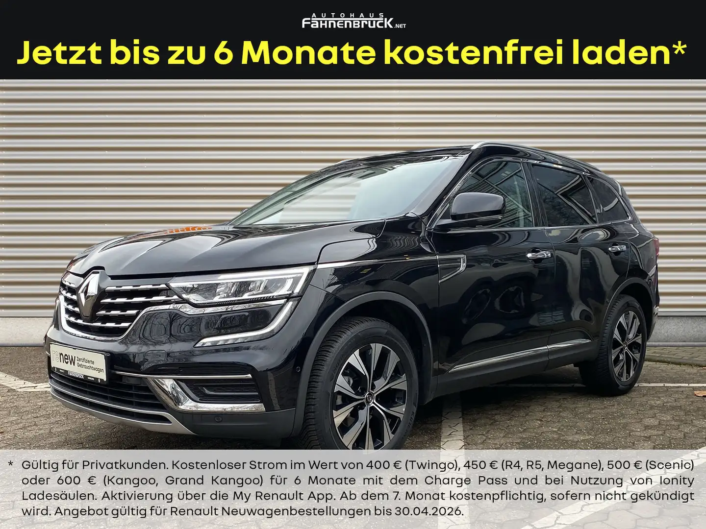 Renault Koleos Techno TCe 160  ACC Scheckheft PDC Navi Negro - 1