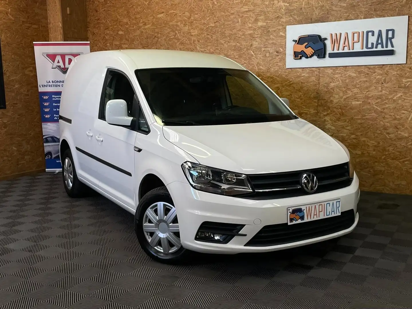 Volkswagen Caddy 2.0td utilitaire **Caméra ** Régulateur** Weiß - 1