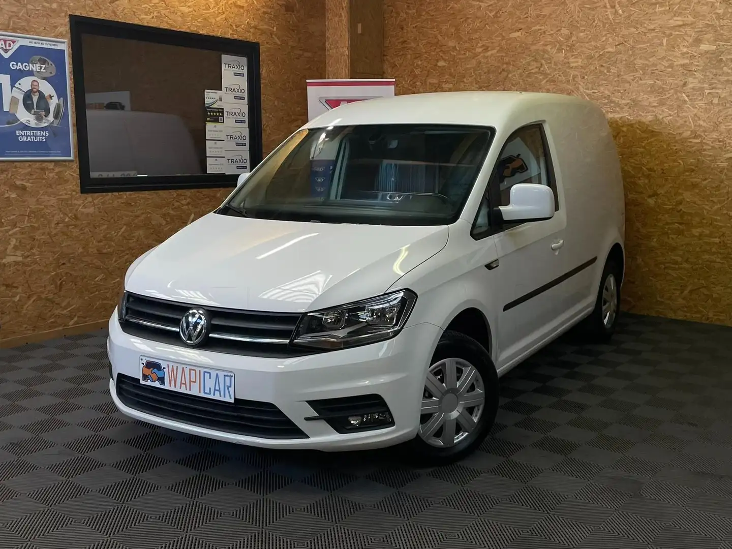 Volkswagen Caddy 2.0td utilitaire **Caméra ** Régulateur** Weiß - 2