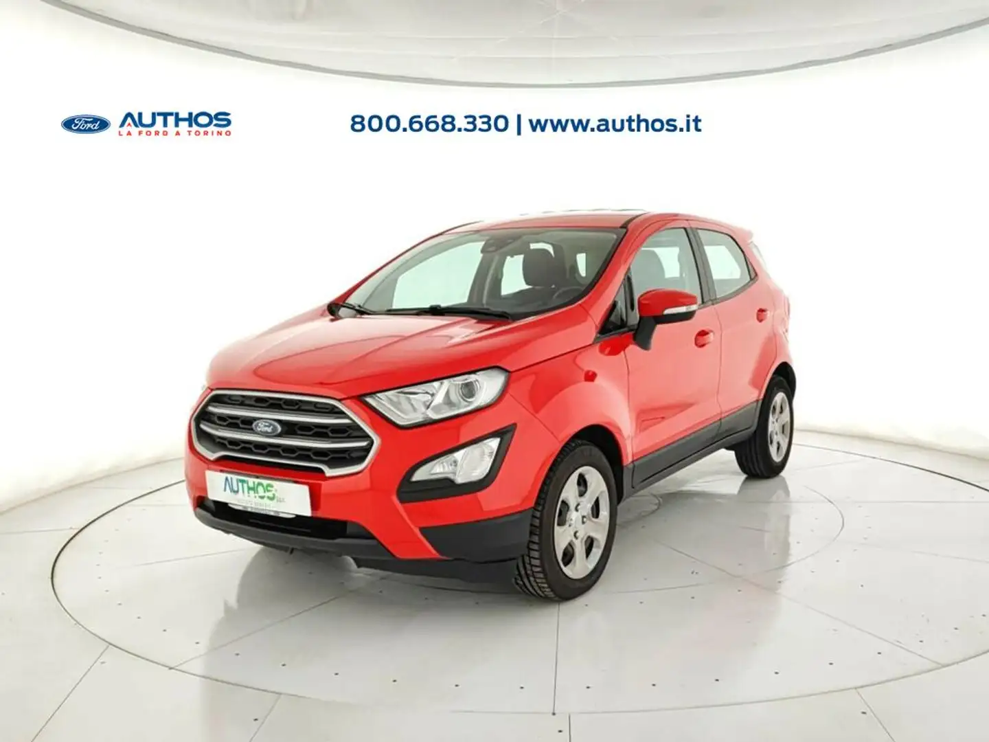 Ford EcoSport 1.5 ecoblue Connect s&s 95cv Rosso - 1