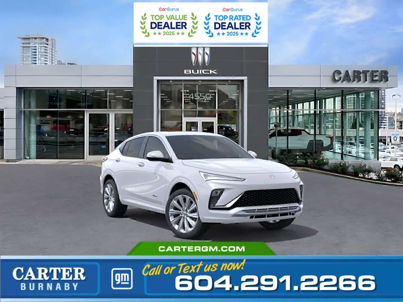White 2025 Buick Envista SUV / Crossover Front-Wheel Drive 6-Speed Automatic