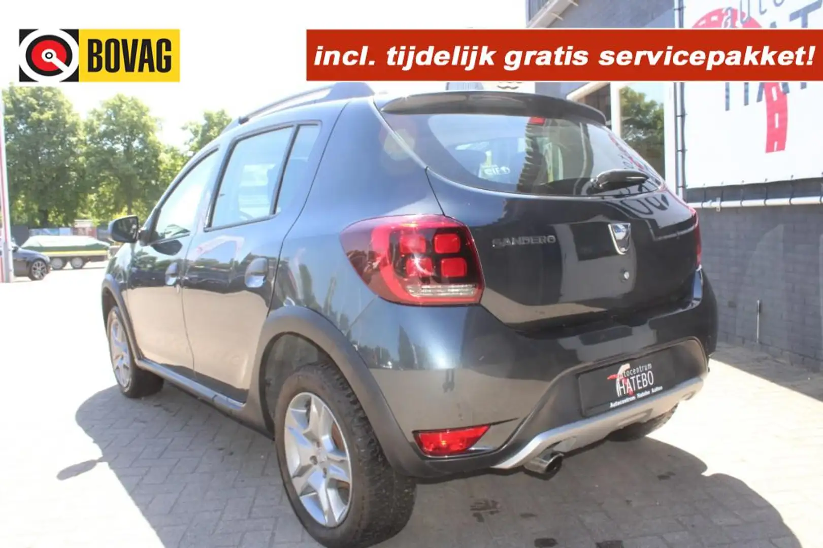 Dacia Sandero 0.9 TCE Stepway Airco Cruise Cross  LM 17 Mooi Grijs - 2