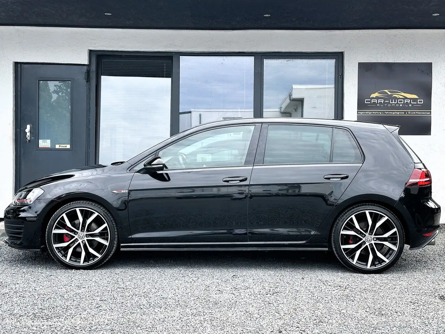 Volkswagen Golf VII 2.0 GTI NAVI 1.HD SCHECKHEFT GARANTIE Zwart - 2