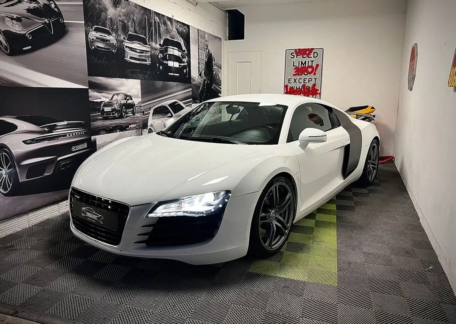 Audi R8 coupe 4.2 v8 fsi 420 quattro Blanc - 1