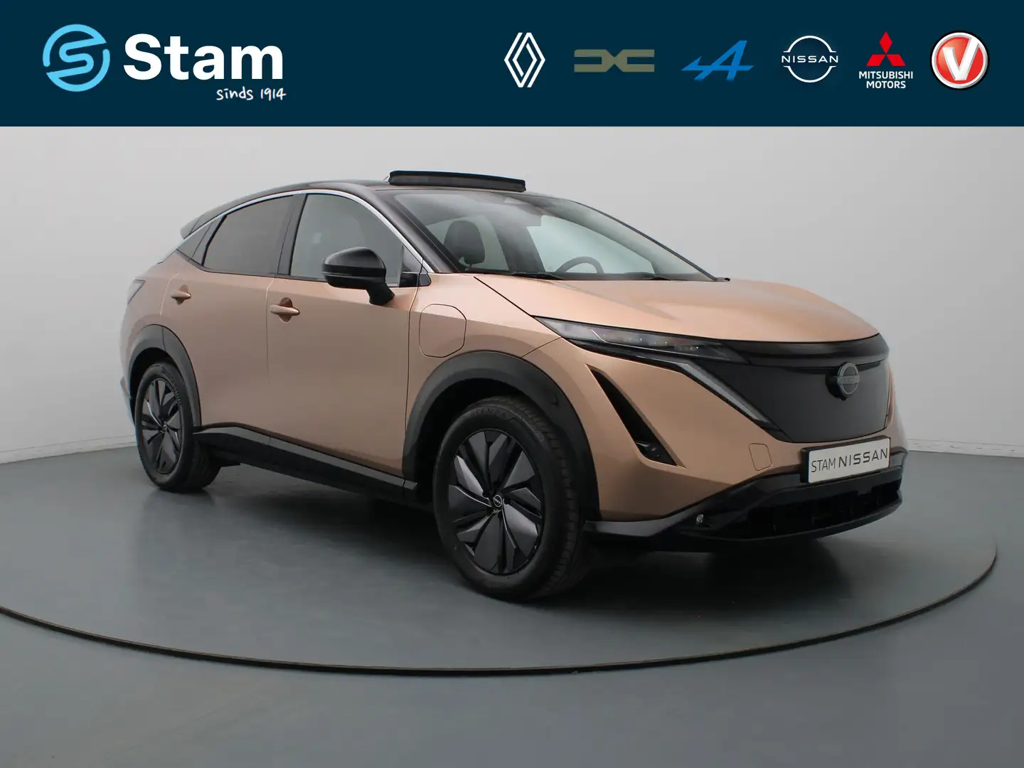Nissan Ariya 220pk Advance Automaat BOSE | Head-Up | 360° Camer Brown - 1