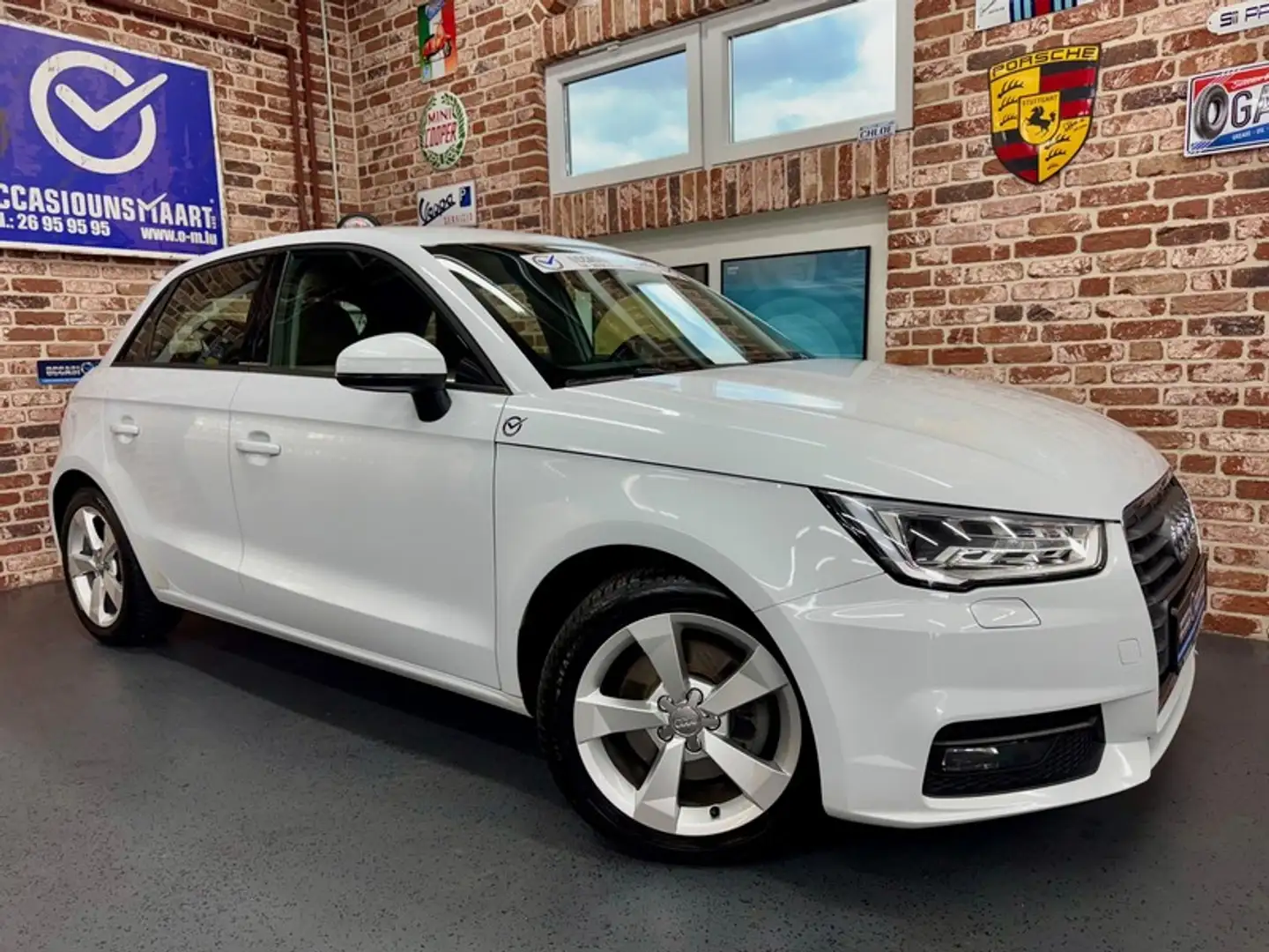 Audi A1 A1 Sportback 1.4 TFSi 125cv Auto Navi/SiègCh/SD/ Blanc - 1