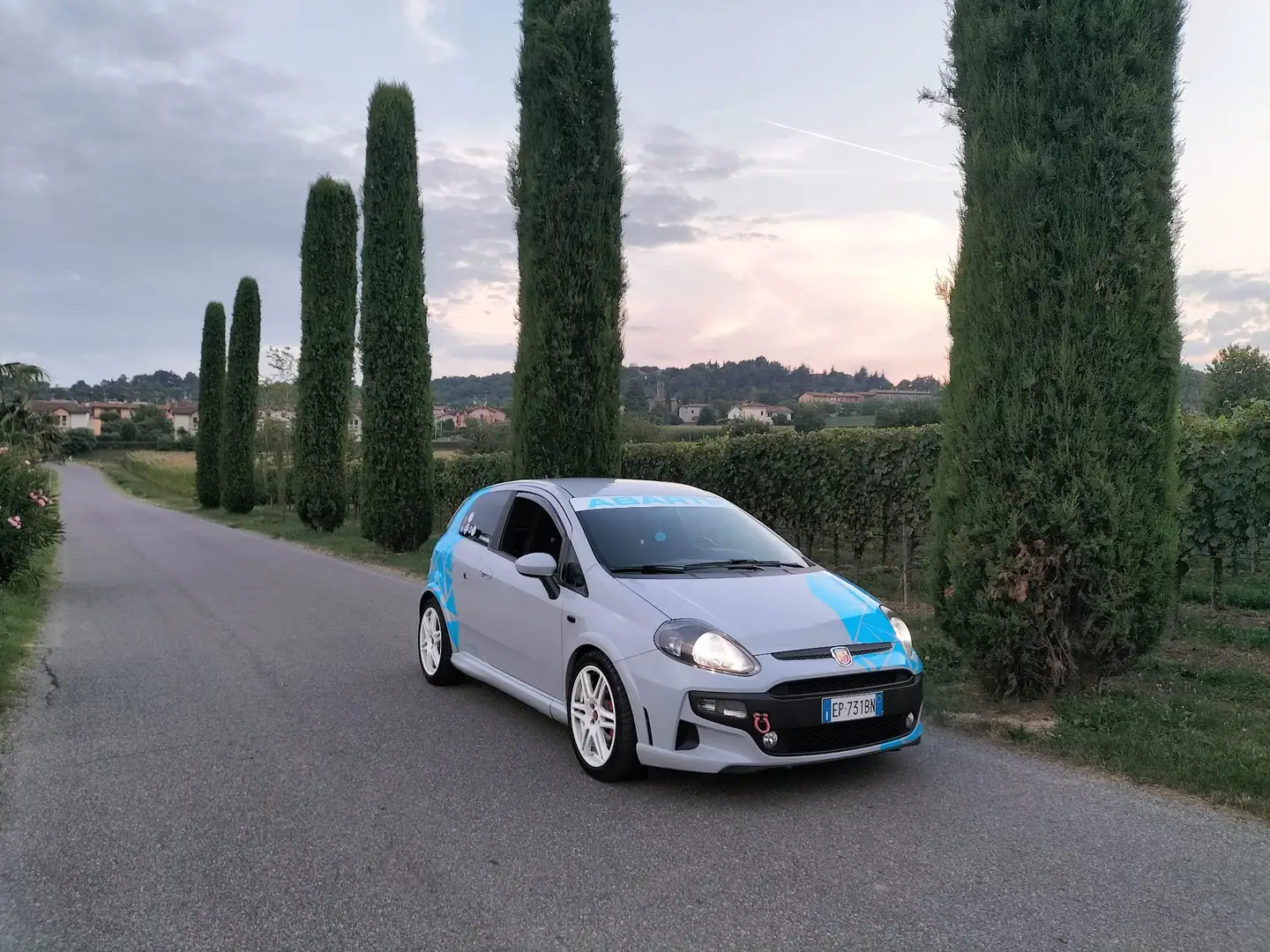 Abarth Punto EVO 1.4 16v t. m.air s&s 165cv Сірий - 1