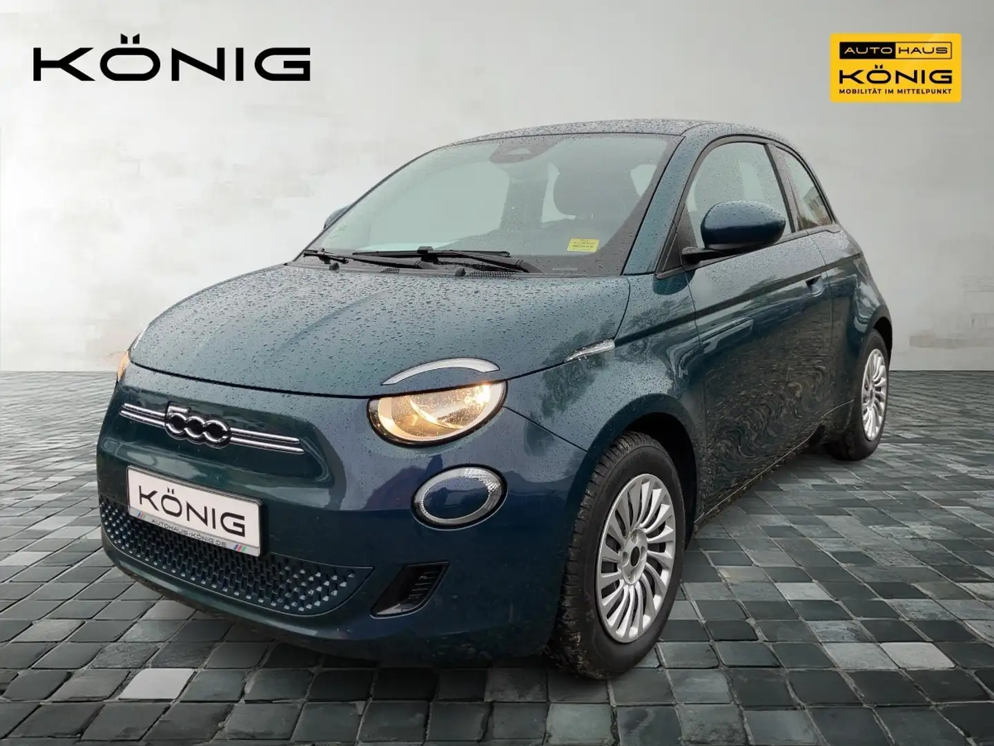 Fiat 500e Base 42kWh KLIMA*CARPLAY*ANDROID-AUTO Grün - 1