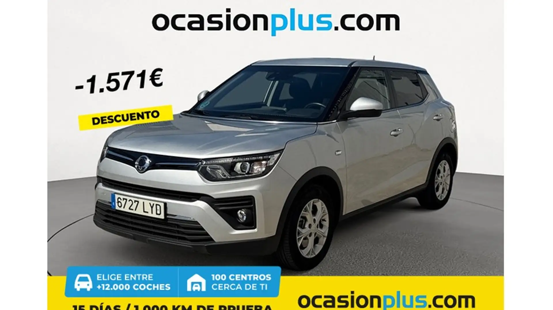 SsangYong Tivoli G12 Urban Plus 4x2 Plateado - 1