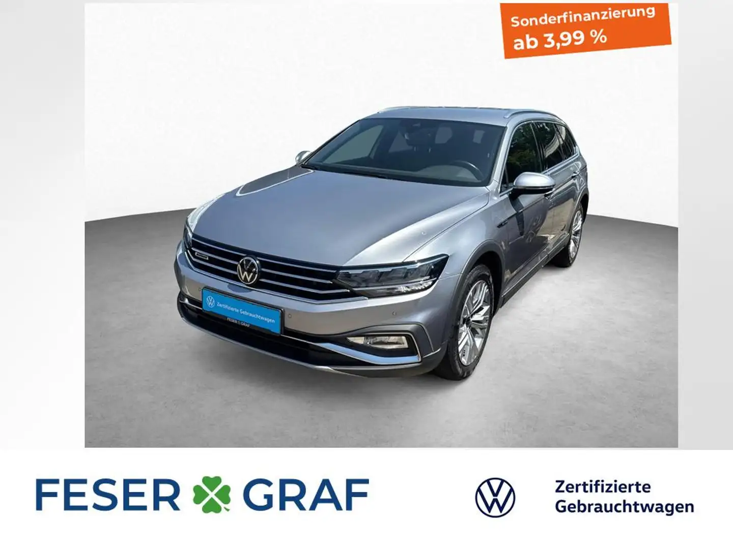 Volkswagen Passat Variant Alltrack 2.0 TDI SCR 4MOTION 147 kW 7-Gang-DSG NAV Argent - 1