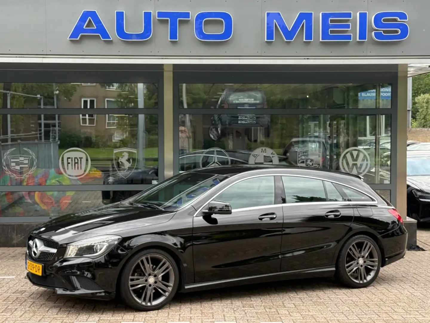 Mercedes-Benz CLA 180 180 Prestige Automaat Navi Leder Stoelverw. Camera Zwart - 1