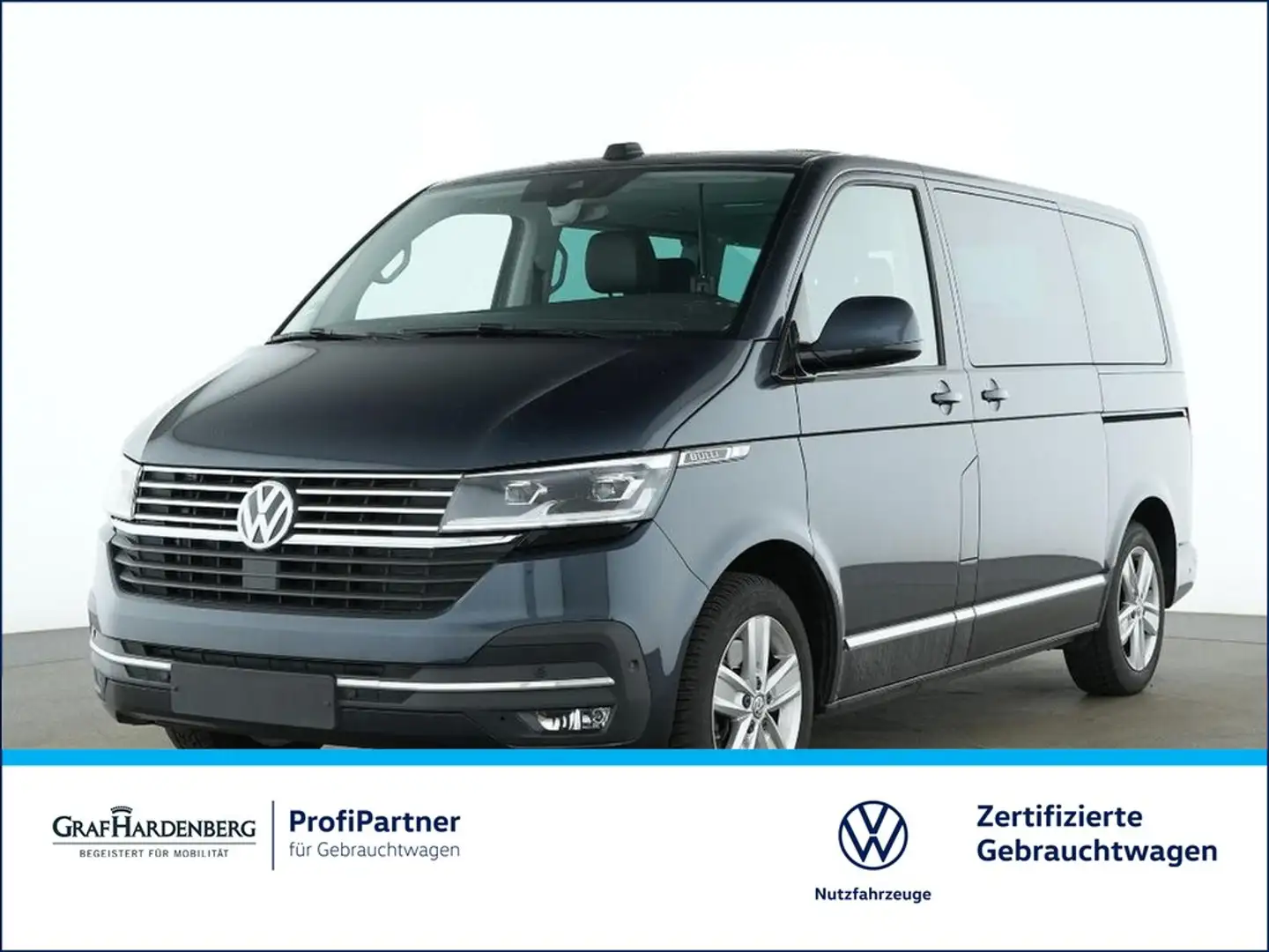 Volkswagen T6 Multivan 6.1 2.0 TDI DSG Highline LED Navi AHK Blau - 1