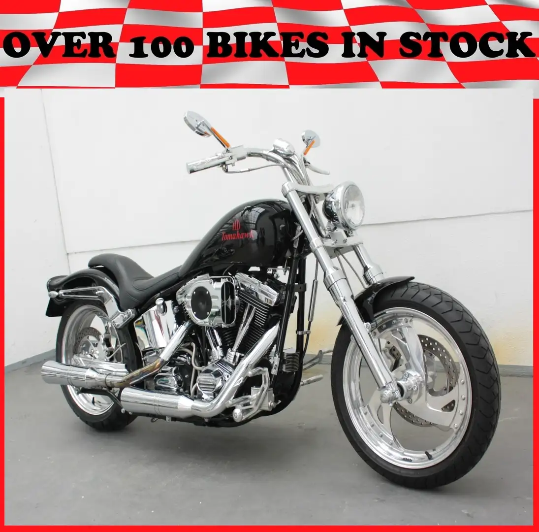 Harley-Davidson Softail FLSTF Softail Fat Boy EVO Czarny - 1