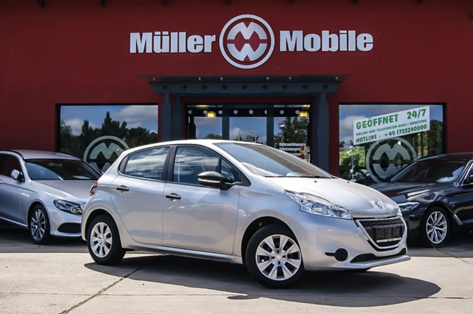 Peugeot 208 1.0 VTi Active KLIMA TEMPOMAT SERVICE NEU Active Silber - 1