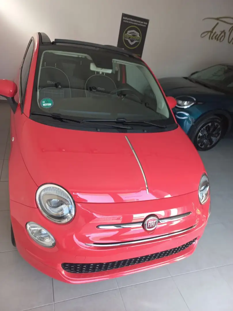 Fiat 500C 500C 0.9 t.air t. Lounge 85cv my19 Rosso - 2