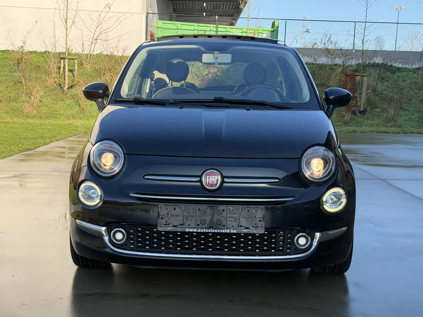 Fiat 500 1.2i Euro 6b/ AIRCO/SCHUIFDAK/ PDC/ Amper 47.000km Zwart - 2