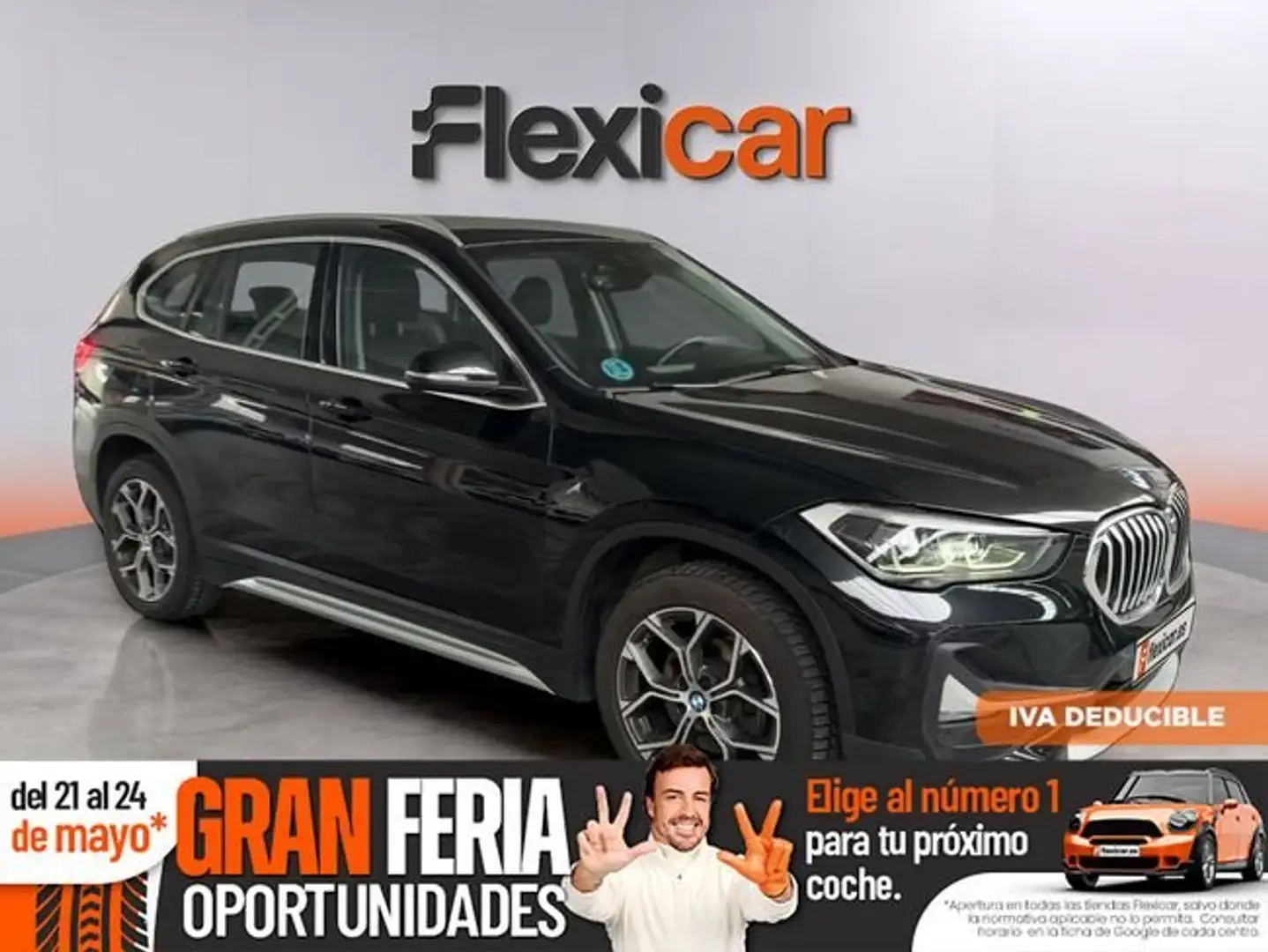BMW X1 xDrive 18dA Negro - 1