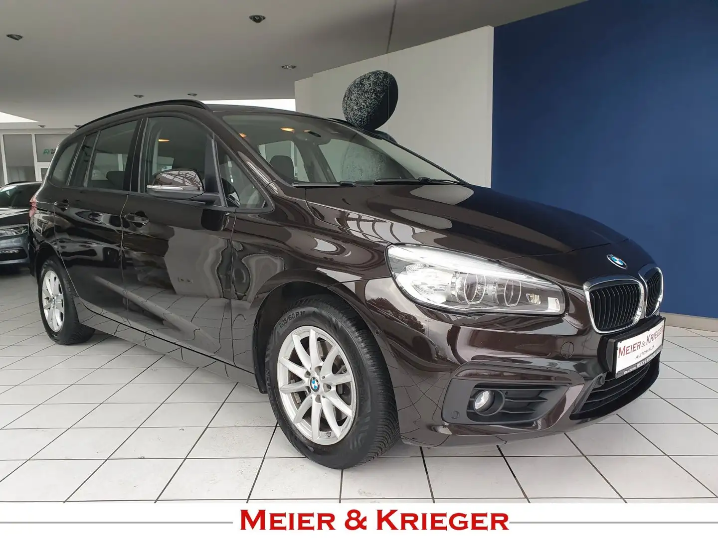BMW 218 d Gran Tourer Aut/Panor./NaviProf/LED/HeadUp Marrón - 1