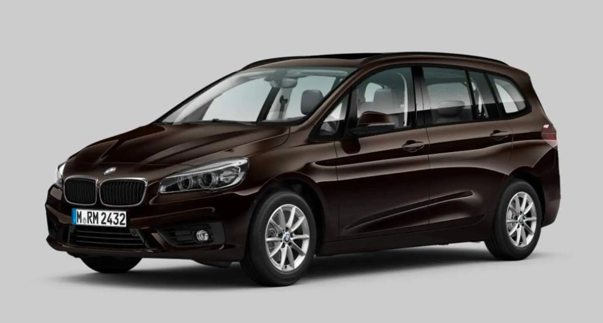 BMW 218 d Gran Tourer Aut/Panor./NaviProf/LED/HeadUp Braun - 1